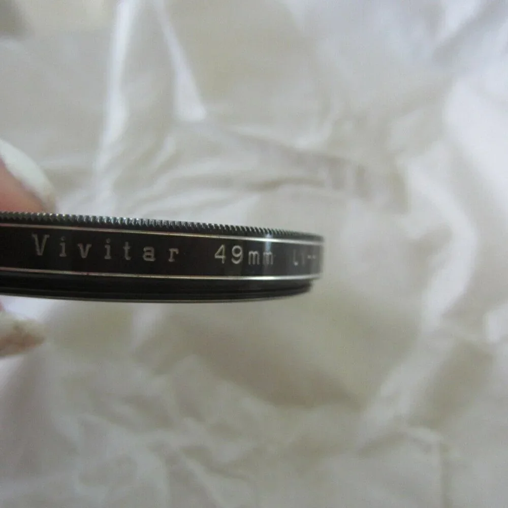 VIVITAR UV HAZE camera lens filter 49mm